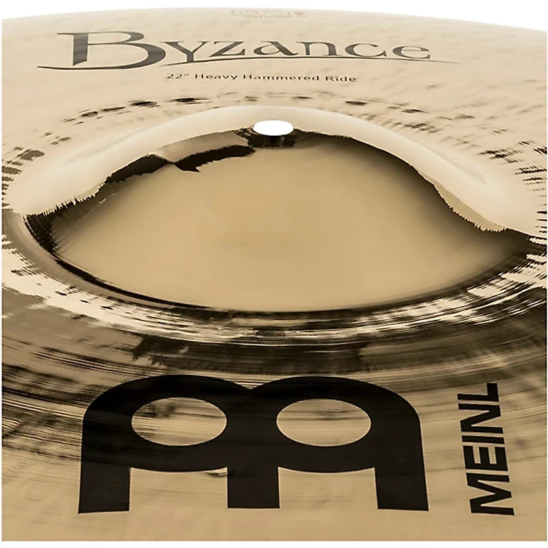 MEINL Byzance Brilliant Heavy Hammered Ride Cymbal 22 in.