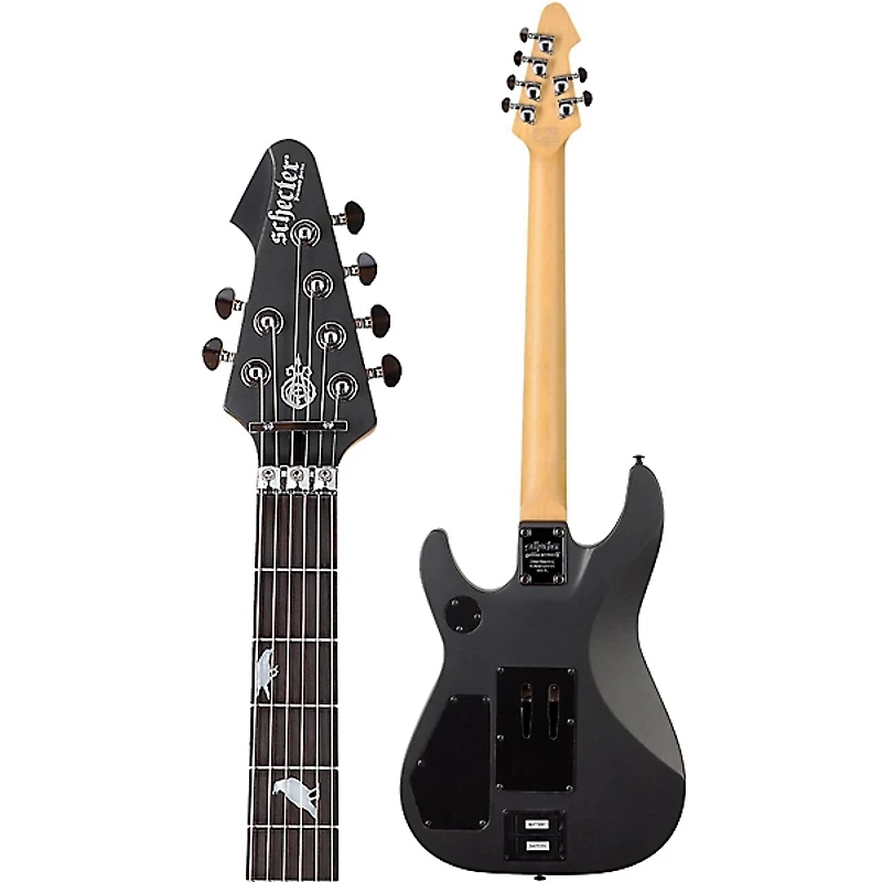 Schecter Guitar Research DJ Ashba Signature Electric Guitar Satin Gray