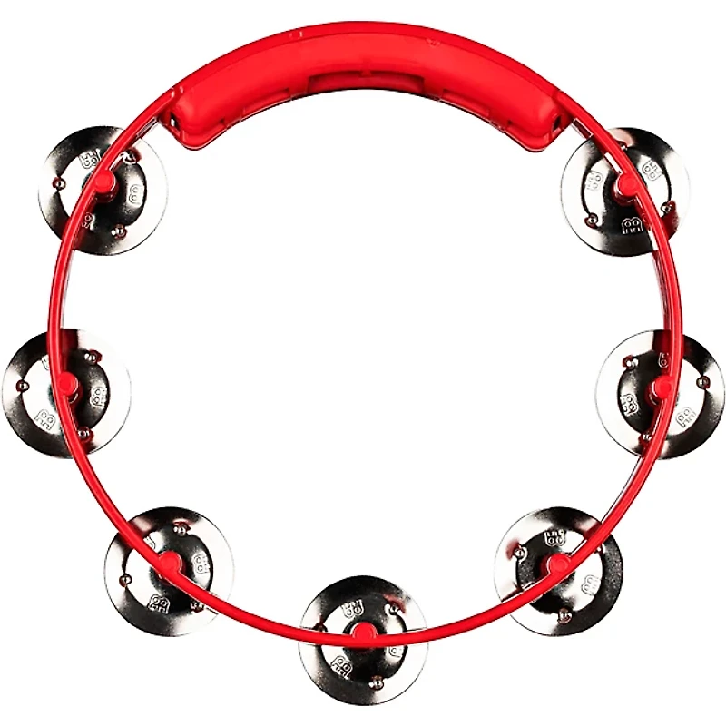 MEINL Headliner Series Single Row Tour Tambourine, 8 in. Red