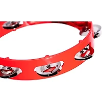 MEINL Headliner Series Single Row Tour Tambourine, 8 in. Red