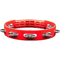 MEINL Headliner Series Single Row Tour Tambourine, 8 in. Red