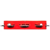 MEINL Headliner Series Single Row Tour Tambourine, 8 in. Red