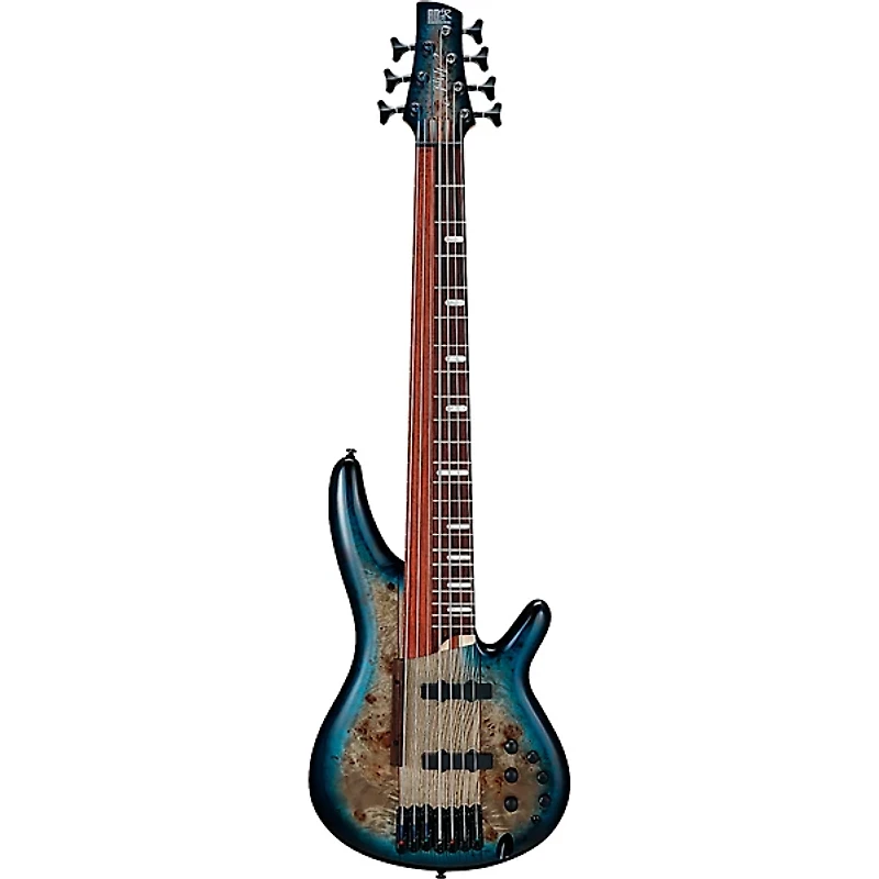 Ibanez Bass Workshop SRAS7 7-String Electric Bass Cosmic Blue Starburst