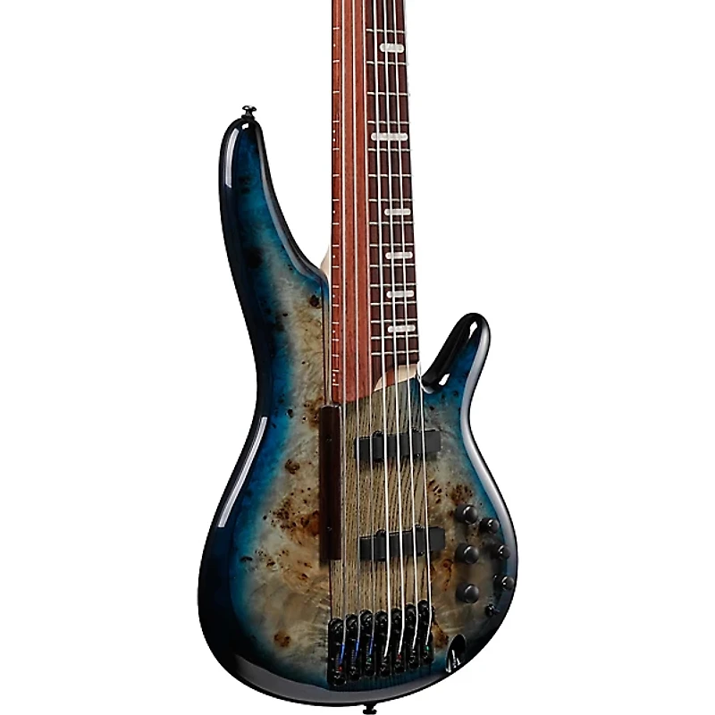 Ibanez Bass Workshop SRAS7 7-String Electric Bass Cosmic Blue Starburst