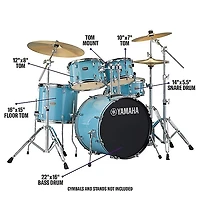 Yamaha Rydeen 5-Piece Shell Pack With 22" Bass Drum