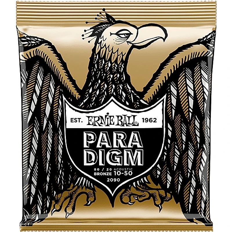 Ernie Ball 2090 Paradigm 80/20 Acoustic Guitar Strings - Extra Light (10-50)