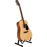 Musician's Gear A-frame Stand for Acoustic, Electric and Bass Guitars Black