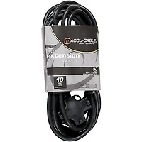 ACCU CABLE EC123-3FER 12 Gauge 3-Way IEC Power Extension Cord