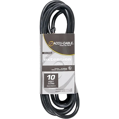 American DJ EC163 16 Gauge IEC Power Extension Cord