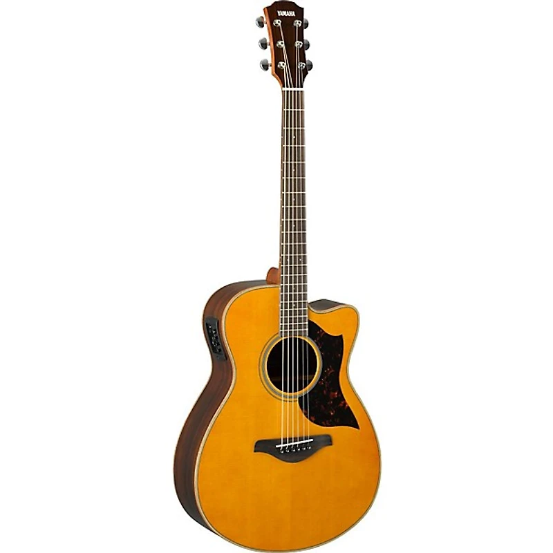 Yamaha A-Series AC1R Cutaway Concert Acoustic-Electric Guitar -
