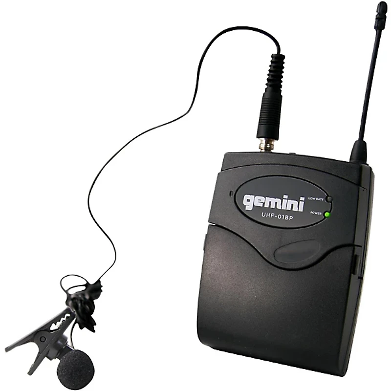 Gemini UHF-01HL Wireless Headset/Lavalier Combo System