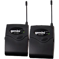Gemini UHF-02HL 2-Channel Wireless Headset/Lavalier Combo System S12