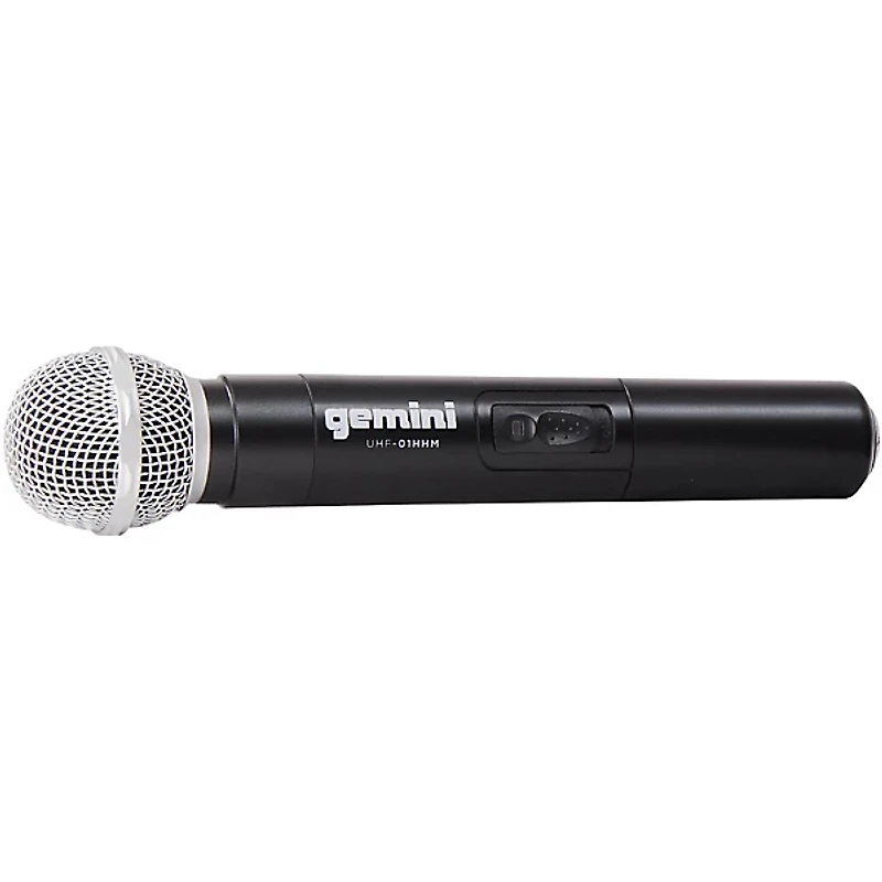 Gemini UHF-02M 2-Channel Wireless Handheld Microphone System, 517.6/521.5MHz