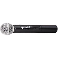 Gemini UHF-02M 2-Channel Wireless Handheld Microphone System, 517.6/521.5MHz