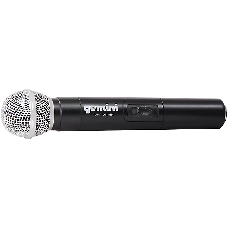 Gemini UHF-02M 2-Channel Wireless Handheld Microphone System, 517.6/521.5MHz