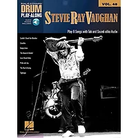 Hal Leonard Stevie Ray Vaughan - Drum Play-Along Volume 40 Book/Audio Online