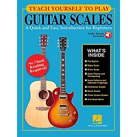 Hal Leonard Teach Yourself to Play Guitar Scales Book/Video Online