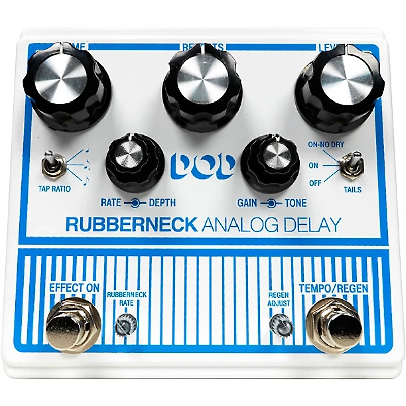 DOD Rubberneck Analog Delay Pedal with Tap Tempo