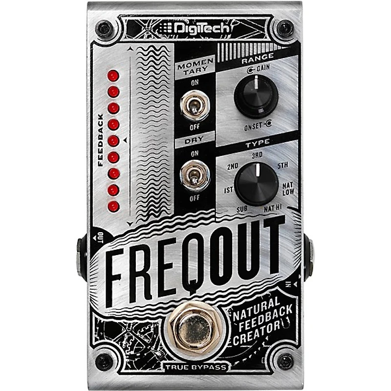 DigiTech FreqOut Frequency Dynamic Feedback Generator Pedal