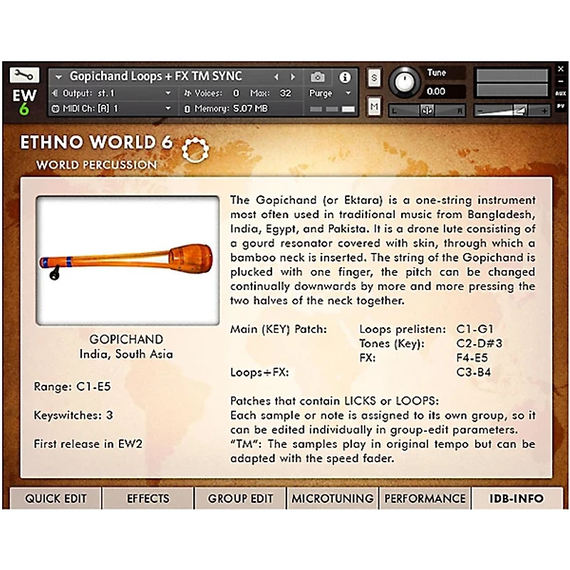 Best Service Ethno World 6 Instruments