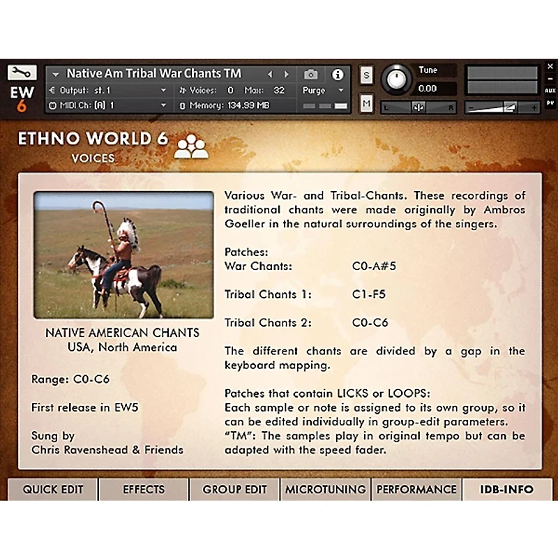Best Service Ethno World 6 Voices