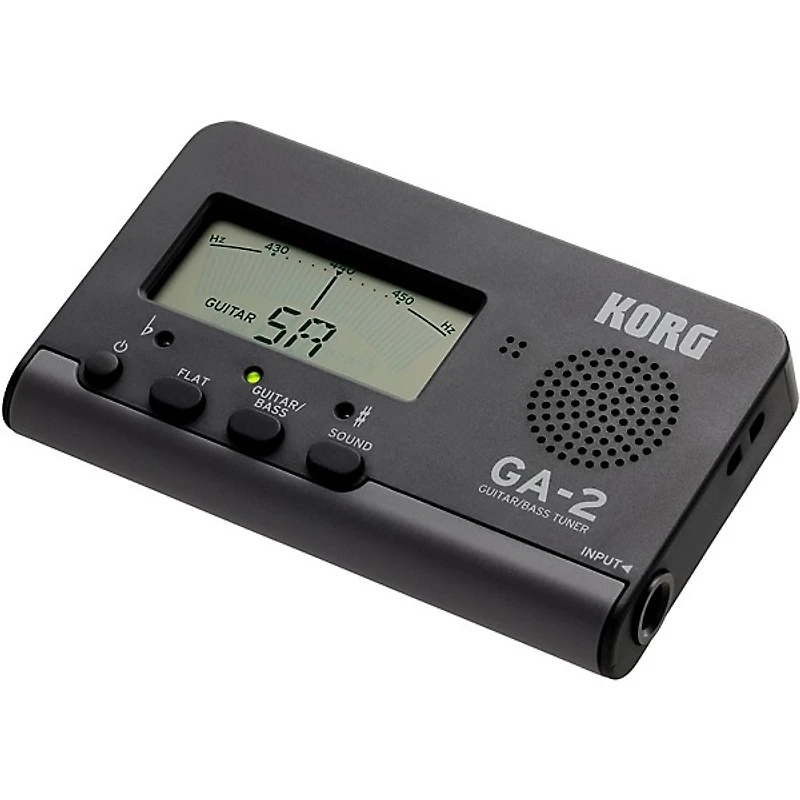KORG GA-2 Handheld Guitar and Bass Tuner Black