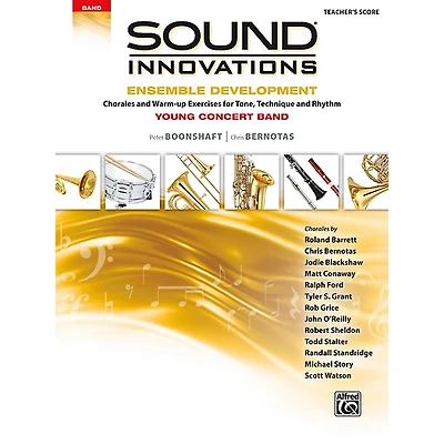 Alfred Sound Innovations for Concert Band: Ensemble Development for Young Concert Band Conductor's Score