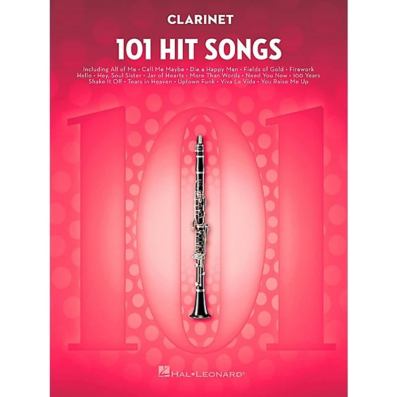 Hal Leonard 101 Hit Songs - Clarinet