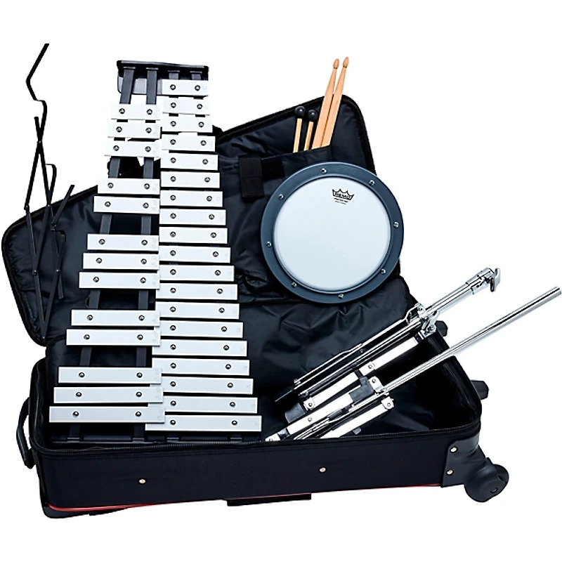 Pearl PK910C Educational Bell Kit With Rolling Cart 8 in.