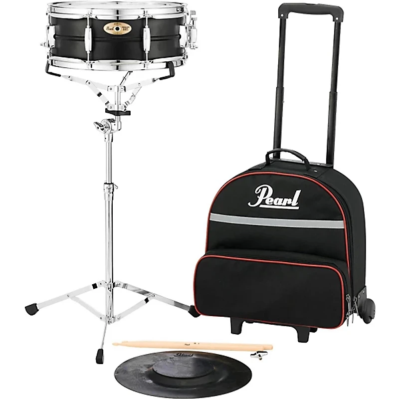 Pearl SK910C Educational Snare Kit with Rolling Cart 14 x 5.5 in.