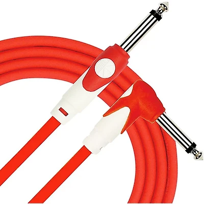Kirlin LightGear Straight to Right Angle Instrument Cable, 10' With PVC Jacket