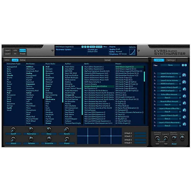 KV331 Audio SynthMaster Bundle Upgrade from SynthMaster Standard