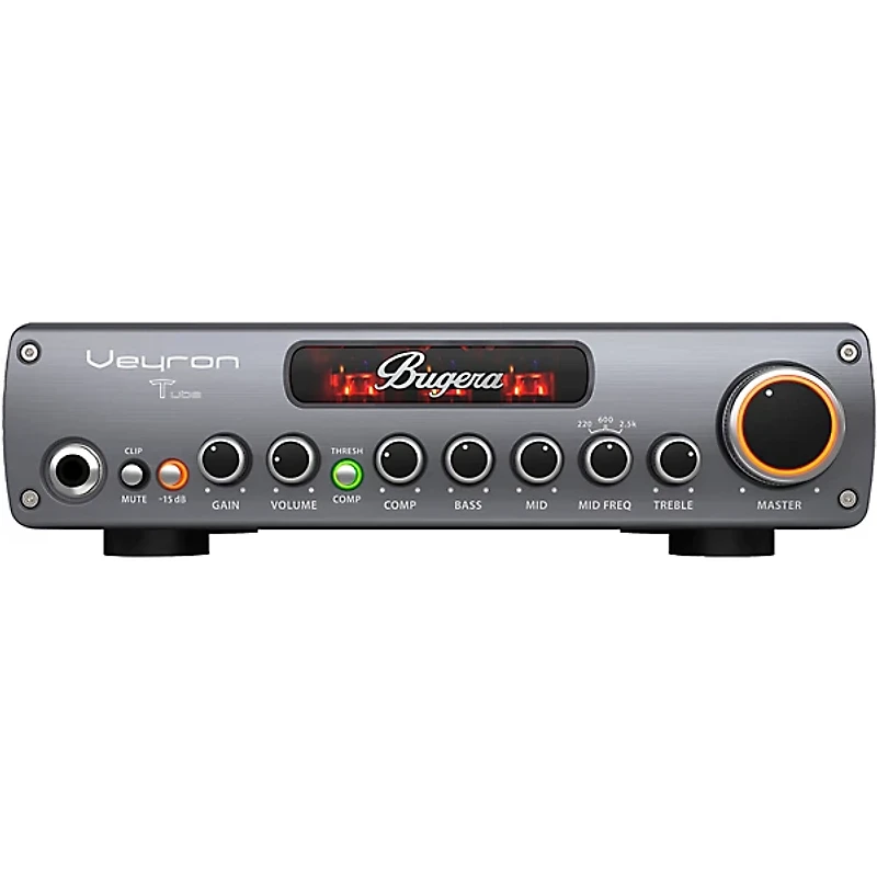 Bugera BV1001T Veyron Tube 2,000W Tube Hybrid Bass Amplifier Head Black