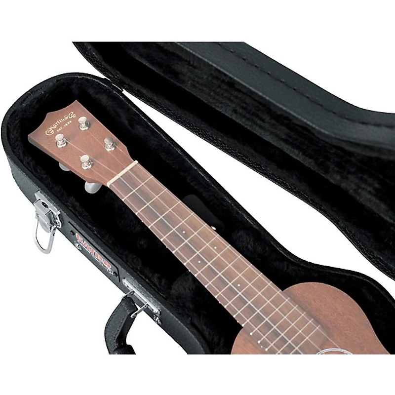 Gator Soprano Ukulele Wood Case Black
