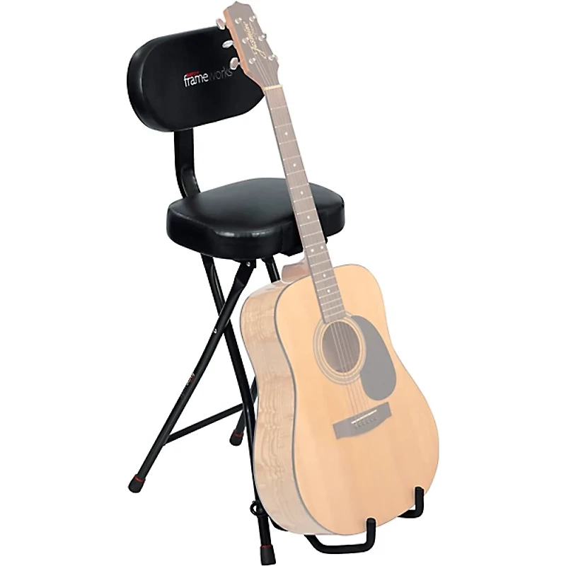 Gator Frameworks Guitar Seat and Stand Combo
