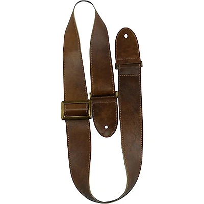 Perri's Garment Leather Classy Line Guitar Strap Chestnut 2 in.