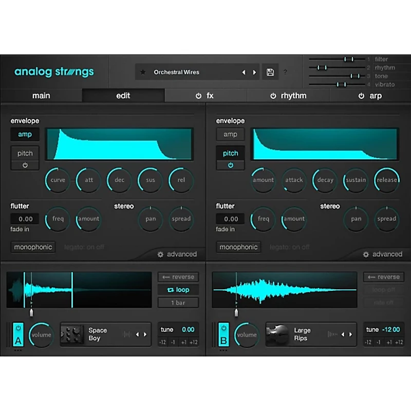 Output Analog Strings