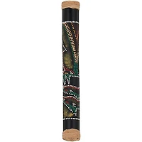 Pearl in. Bamboo Rainstick in Hand-Painted Hidden Spirit Finish