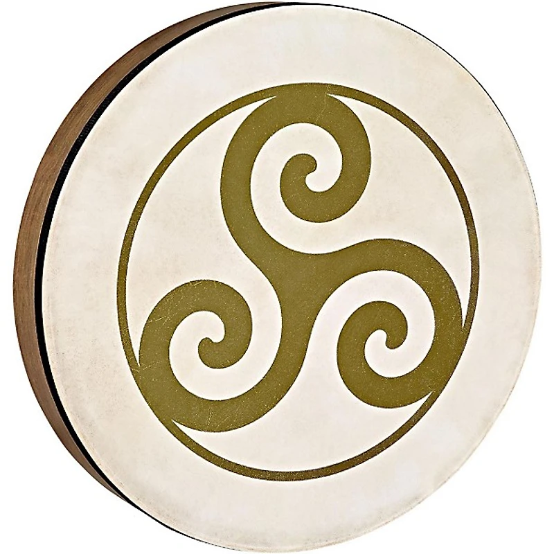 MEINL Sonic Energy HD16WB-TR 16-Inch Hand Drum, Walnut Brown with Triskele Symbol