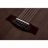 Schecter Guitar Research Orleans Studio 12-String Acoustic Guitar See-Thru Black