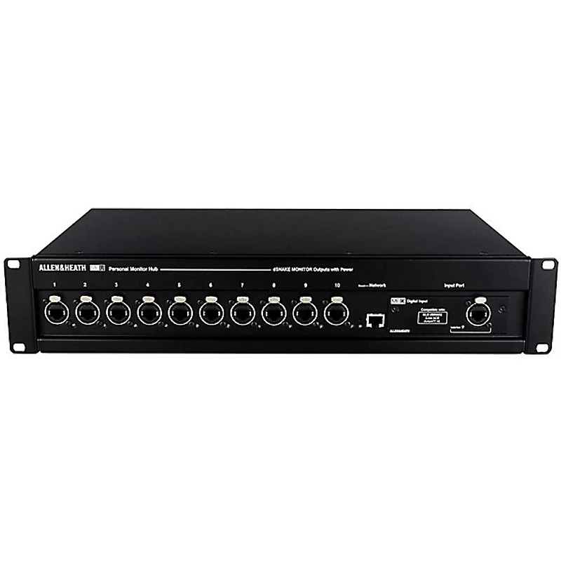 Allen & Heath ME-U 10 Port PoE Monitor HUB