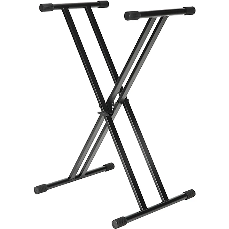 Musician's Gear KBX2 Double-Braced Keyboard Stand - Black