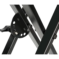 Musician's Gear KBX2 Double-Braced Keyboard Stand - Black