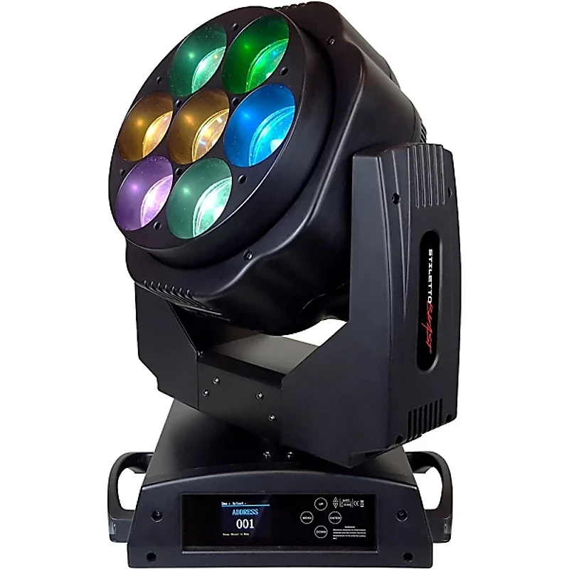 Blizzard Stiletto Beast RGBW 7 x 60W LED Beam Wash Pixel Moving-Head Light