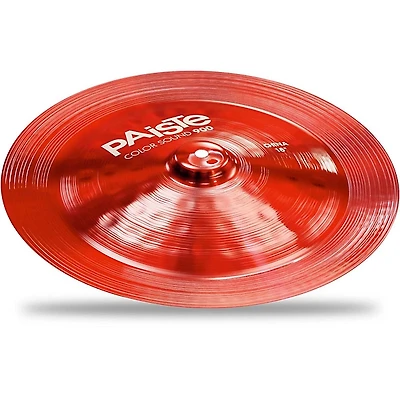 Paiste Color Sound 900 China Cymbal, Red