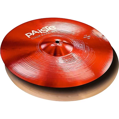 Paiste Color Sound 900 Hi-Hat Cymbal, Red