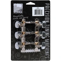 Ping Chrome Button Plate Guitar Tuning Machines