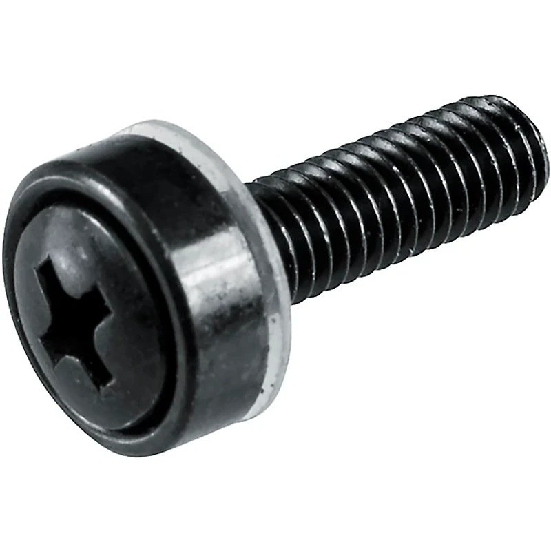 Gator GRW-SCRW025 25-Pack of Rack Screws with Washers, Black