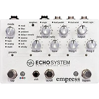 Empress Effects Echosystem Dual Delay Effects Pedal
