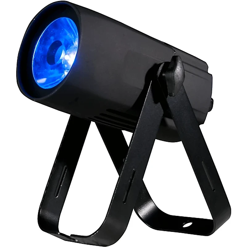 American DJ Saber Spot RGBW 15W LED Compact Pinspot Beam Light Black